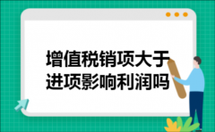 增值税销项大于进项影响利润吗