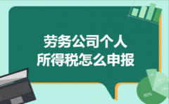 劳务公司个人所得税怎么申报
