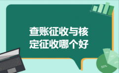  查账征收与核定征收哪个好