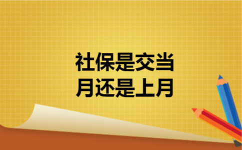 社保是交当月还是上月 社保是交当月还是上月