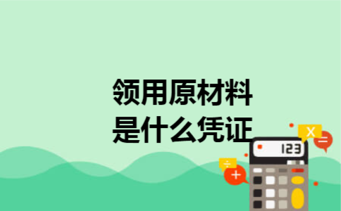 领用原材料是什么凭证