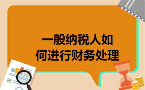 一般纳税人如何进行财务处理