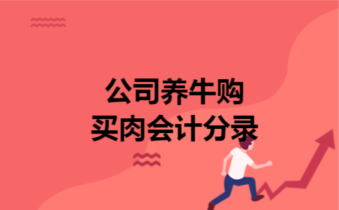 公司养牛购买肉会计分录 公司养牛购买肉会计分录