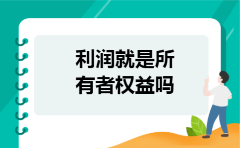 利润就是所有者权益吗