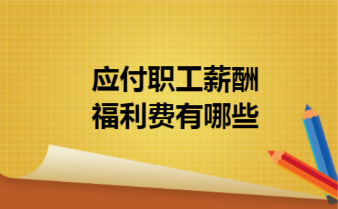 应付职工薪酬福利费有哪些