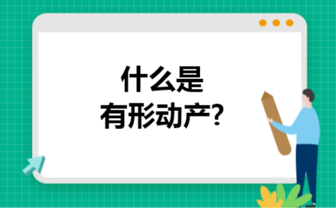 什么是有形动产?
